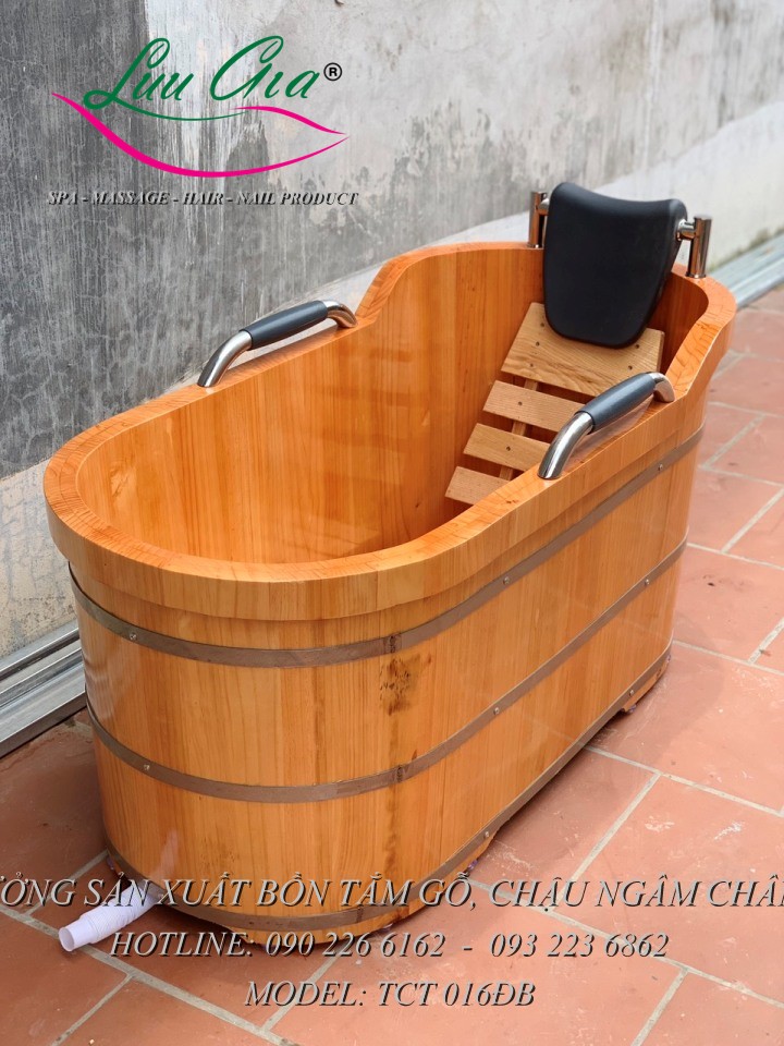 4 Bồn tắm gỗ tự nhiên giá rẻ tại gia viễn, ninh bình