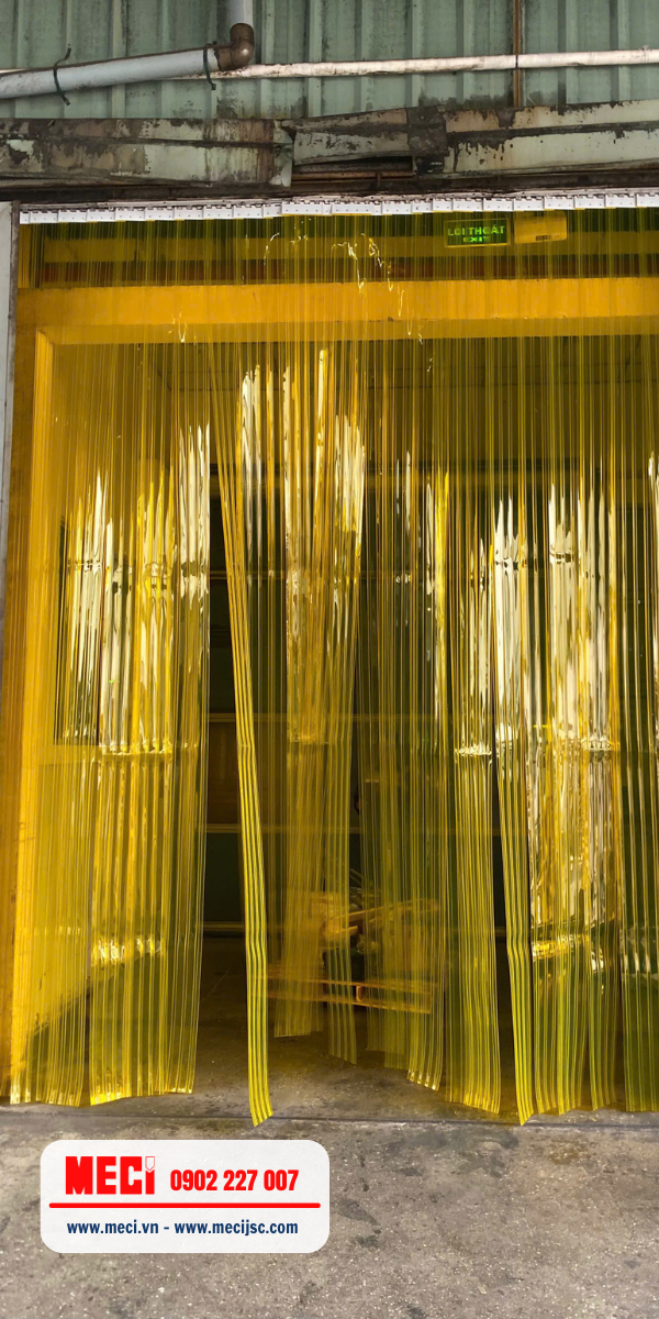 5 Rèm PVC có gân sóng đôi - Giải pháp cho kho xưởng hiện đại