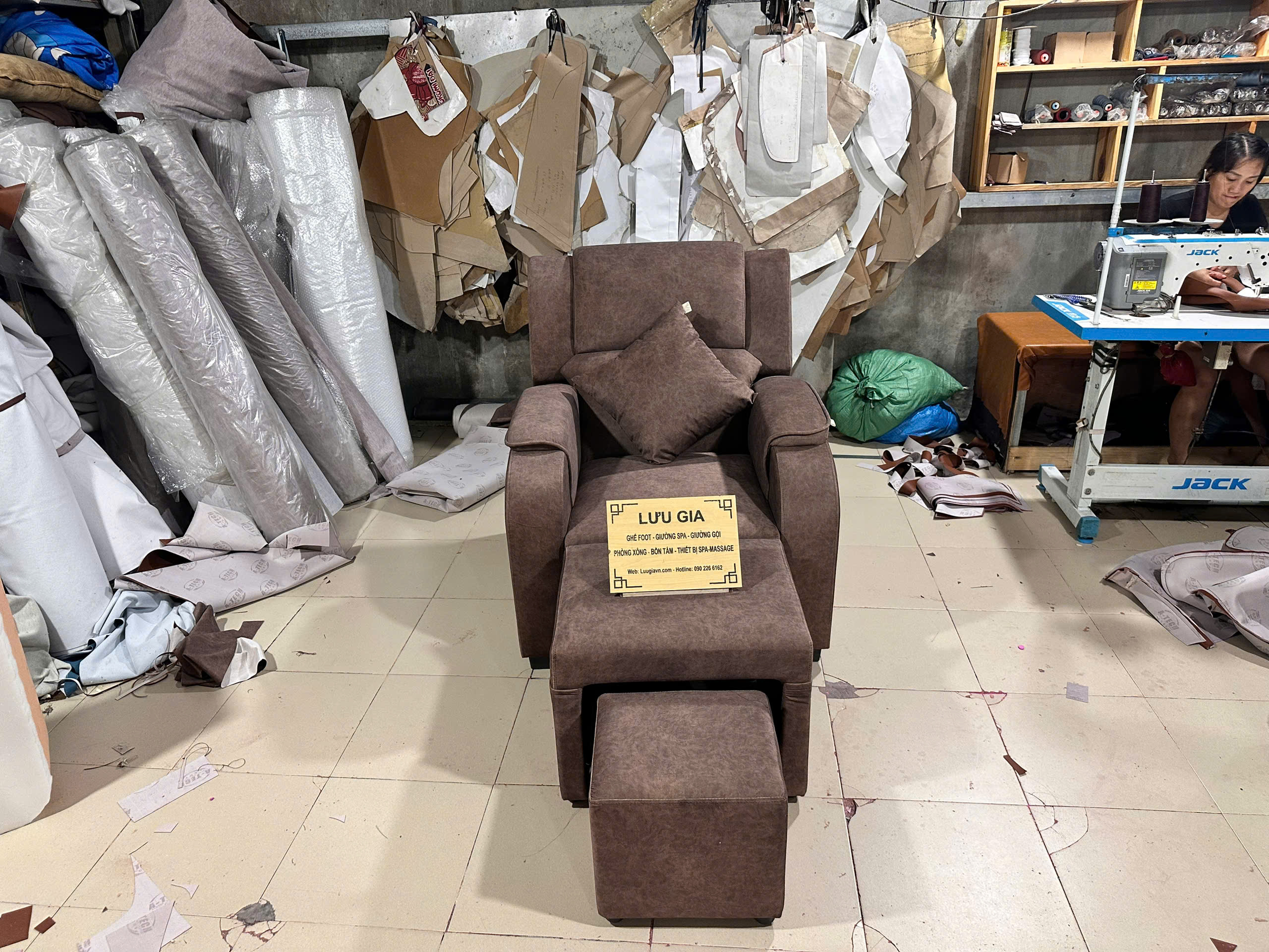 5 Ghế foot body nâng hạ giá rẻ tại cẩm phả, quảng ninh