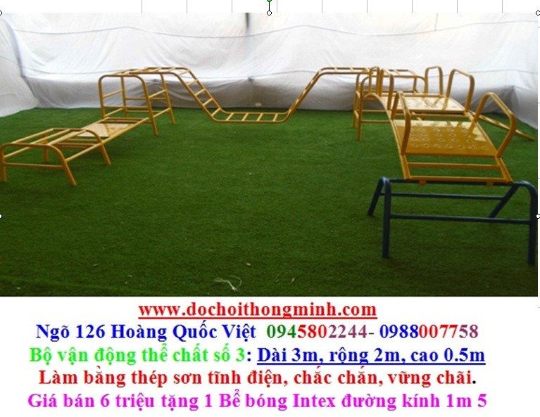 6 Bộ thể chất đa năng cho bé   thang leo cầu trượt ngoài trời siêu bền giá tận xưởng  0945802244