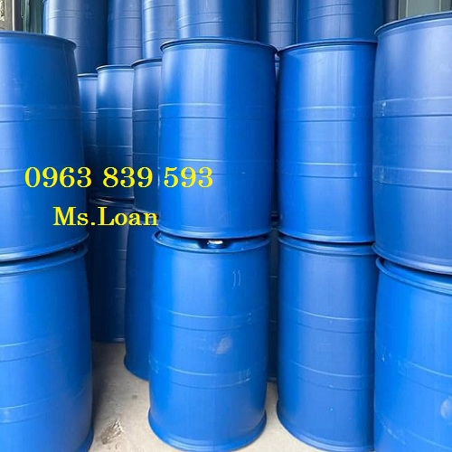 3 Thùng phuy nhựa 220L nắp kín đựng hóa chất