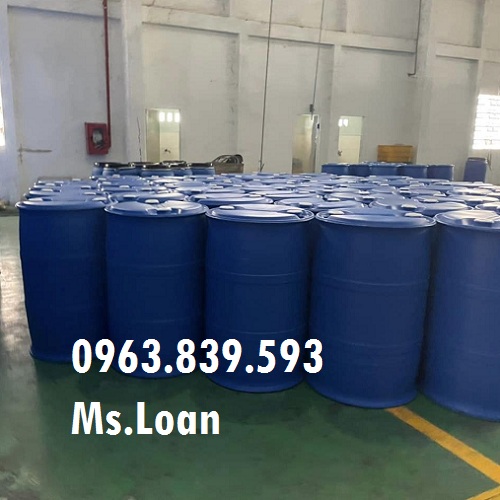 Thùng phuy nhựa 220L nắp kín đựng hóa chất