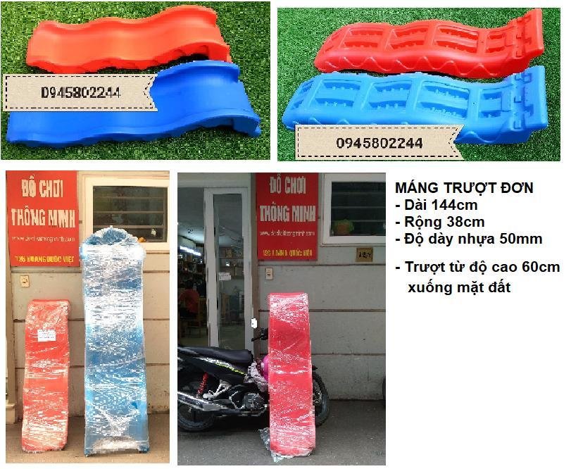 10 Máng trượt siêu dày dài 2 mét bán lẻ máng giá tốt có sẵn nhận xong mới phải trả tiền hàng