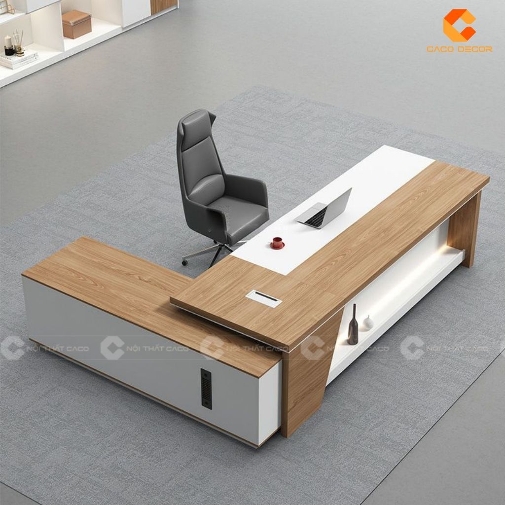 2 Bàn Giám Đốc Gỗ Công Nghiệp Chữ L Bền Đẹp 2 Bàn Giám Đốc Gỗ Công Nghiệp Chữ L Bền Đẹp