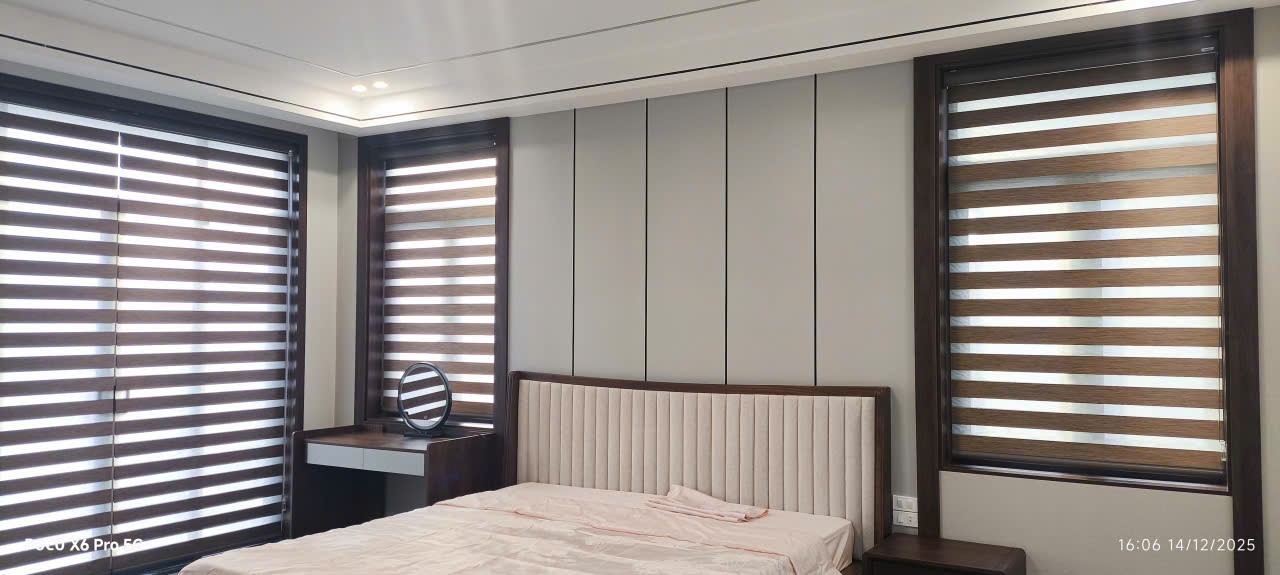 2 Lắp Đặt Rèm Cầu Vồng Đẹp Tại Vạn Phúc Hà Đông