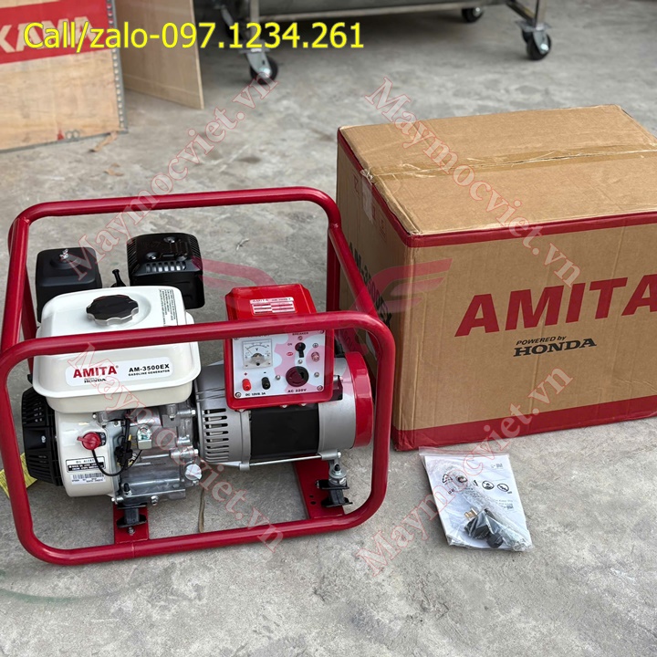 3 Máy phát điện chạy xăng AM-3500EX giá rẻ