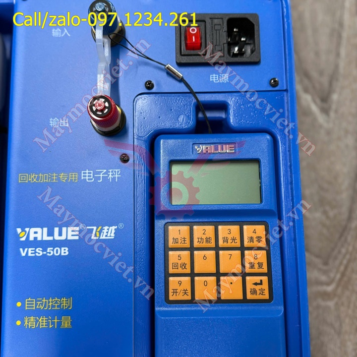 2 Bàn cân nạp gas tự động Value Ves-50B
