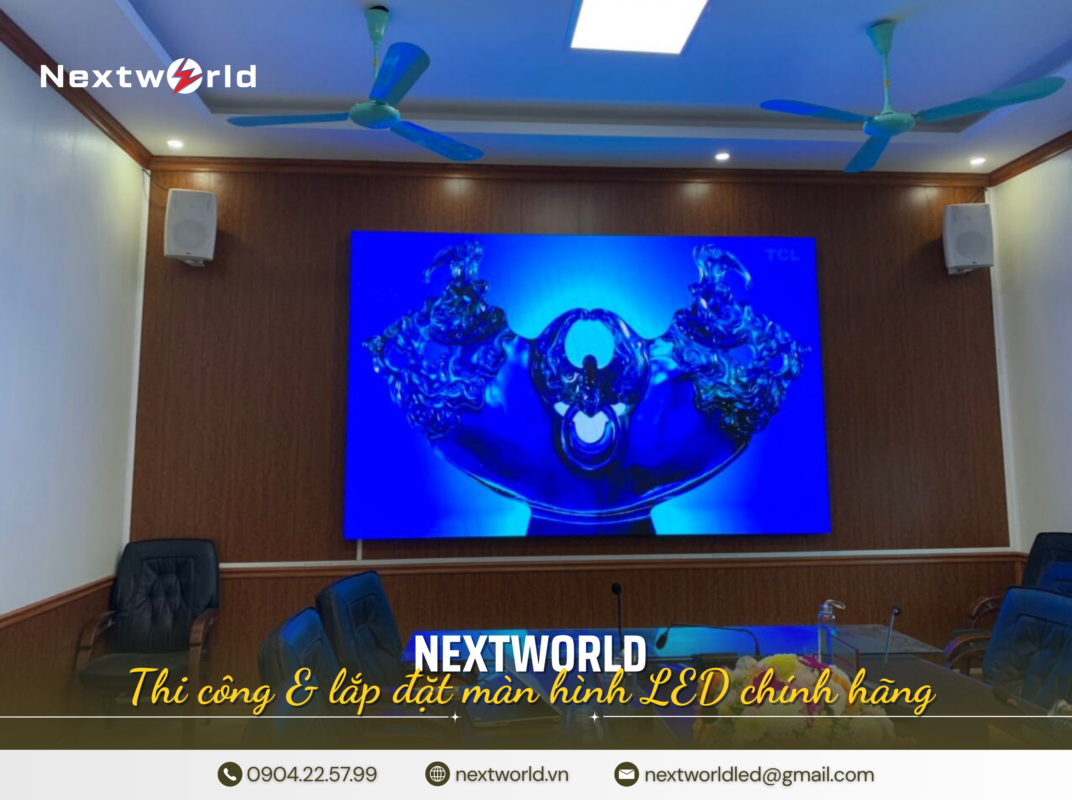 Màn hình LED P1.86 trong nhà