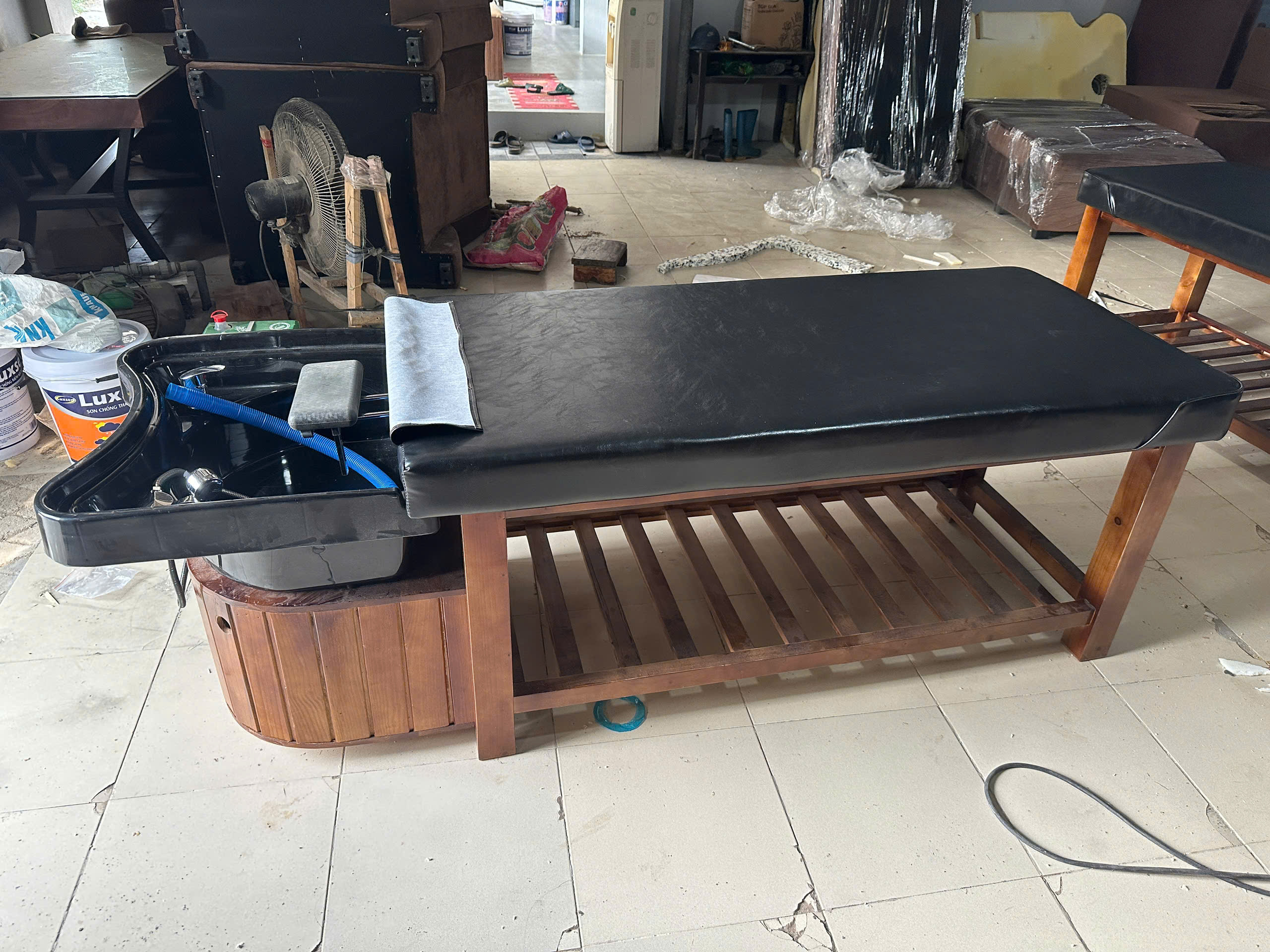 6 Giường dưỡng sinh 2in1 khung gỗ tại gia viễn, ninh bình