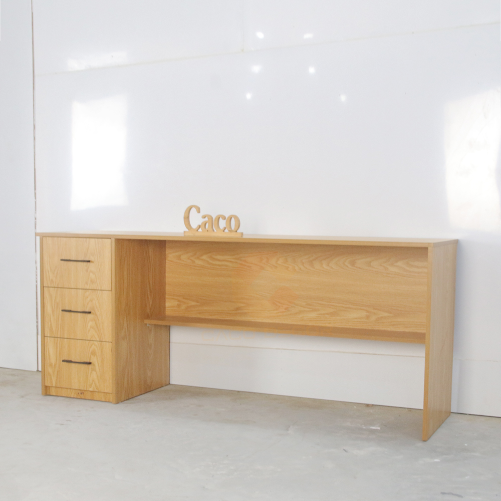 1 Bàn Làm Việc Tại Nhà Gỗ MDF Phủ Melamine Vân Gỗ Sồi Cao Cấp 1 Bàn Làm Việc Tại Nhà Gỗ MDF Phủ Melamine Vân Gỗ Sồi Cao Cấp