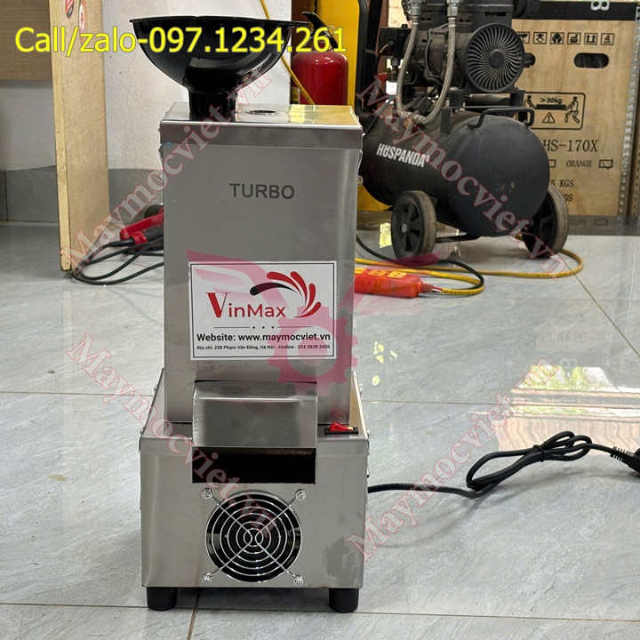 Máy bóc vỏ lụa lạc rang chạy điện Turbo TBL30