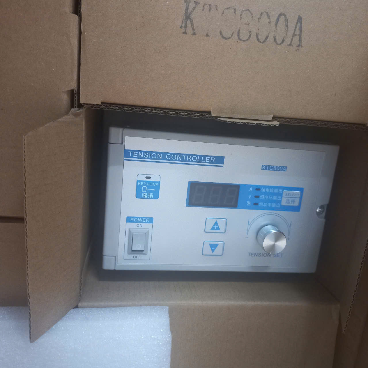Thiết bị điều khiển lực căng điện tử, model: KTC800A