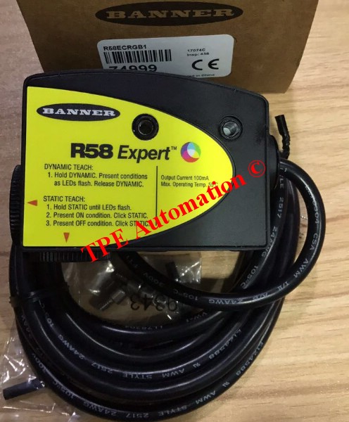 3 Cảm biến màu Banner R58ECRGB1