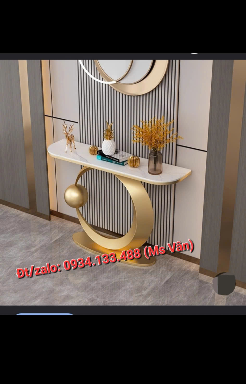 1 Bộ bàn trà sofa decor phòng khách cực đẹp