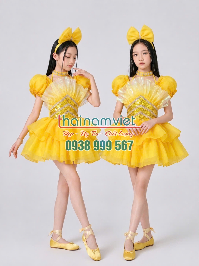 11 Cho thuê váy múa trẻ em tại Tphcm
