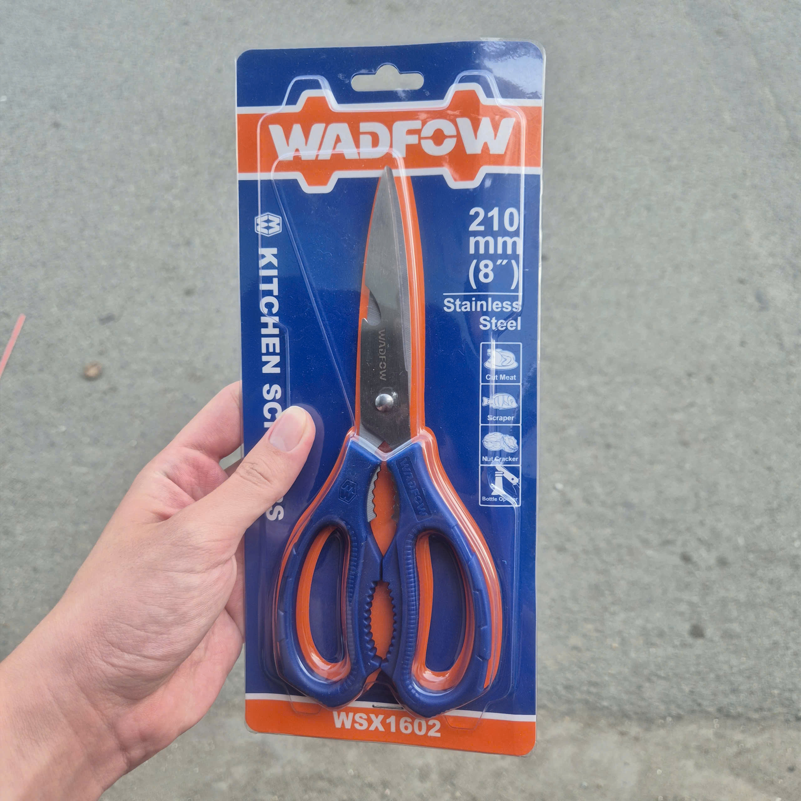 Kéo nhà bếp 210mm WADFOW WSX1602