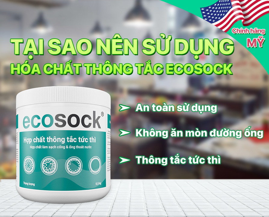 1 ECOSOCK - Giải Pháp Thông Tắc Tức Thì