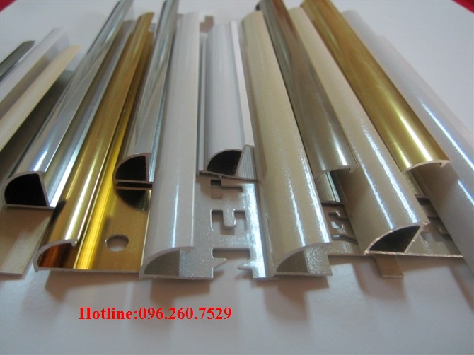 9 Nep trang tri, nẹp trang trí nhôm, nẹp trang trí nội thất