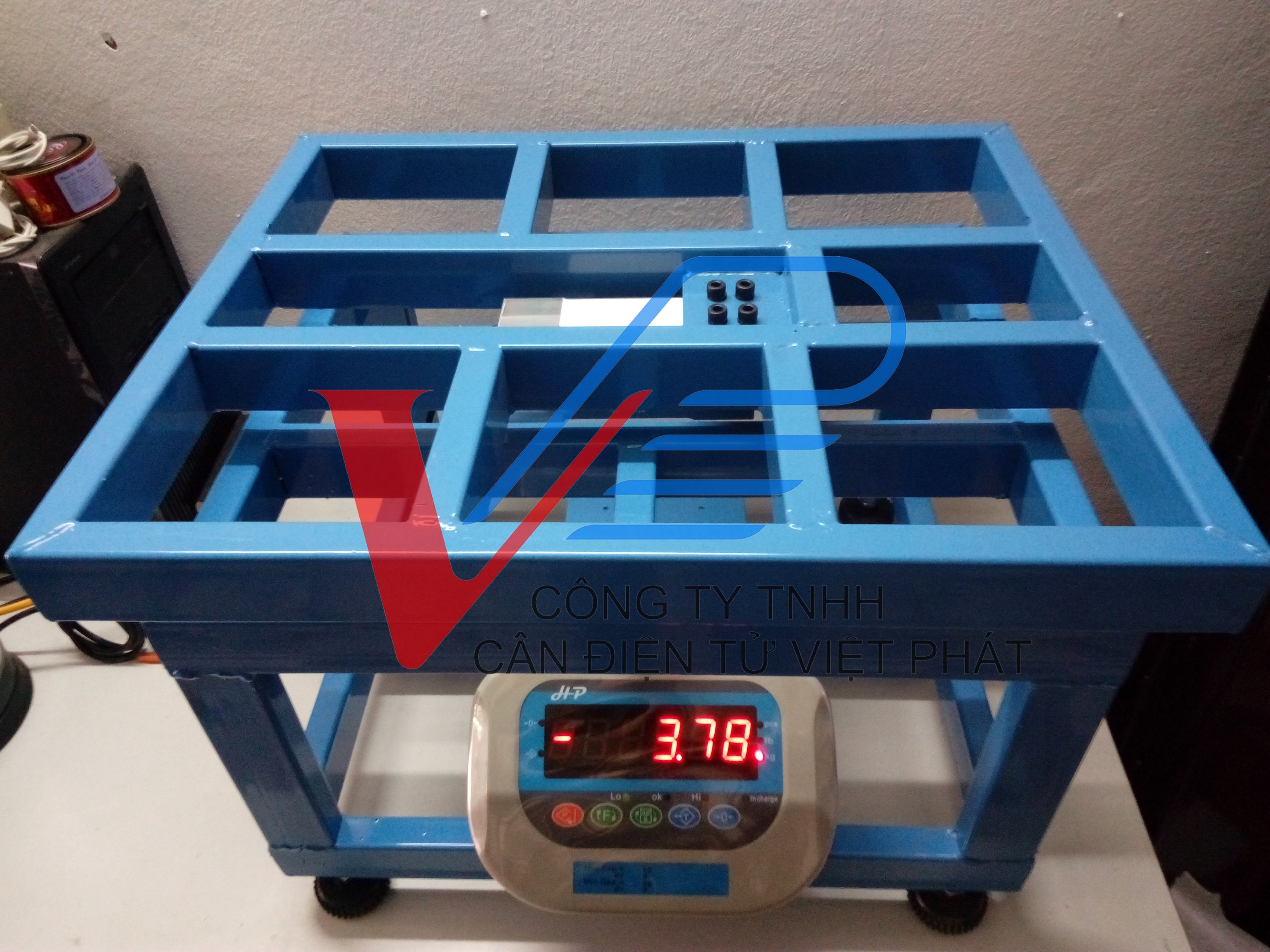 3 Cân điện tử - cân bàn khung hộp EHW - HP Đài Loan 30kg-60kg-150kg-300kg-500kg