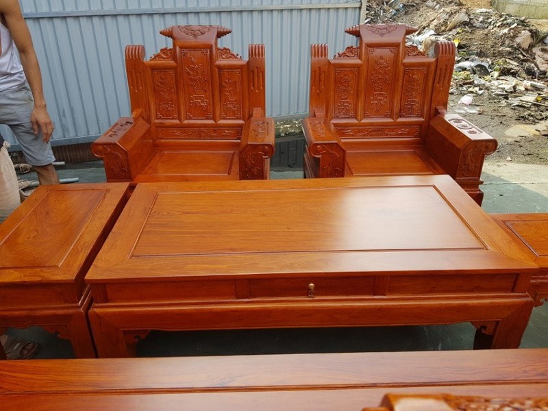 6 Bộ bàn ghế âu á hộp kiểu cuốn thư gỗ hương đá 6 Bộ bàn ghế âu á hộp kiểu cuốn thư gỗ hương đá