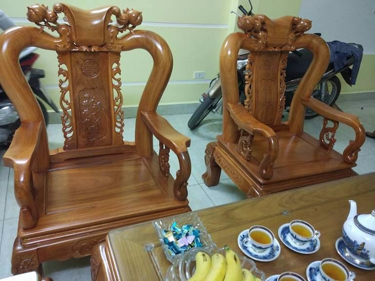 5 Bộ bàn ghế trạm khắc Minh quốc đào gỗ gõ đỏ cột 10 và cột 12 5 Bộ bàn ghế trạm khắc Minh quốc đào gỗ gõ đỏ cột 10 và cột 12