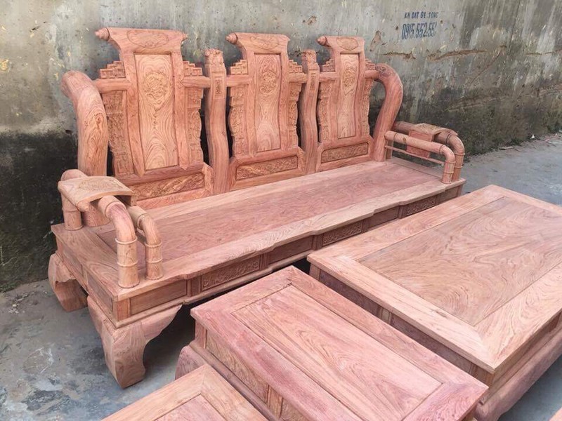 3 Bộ bàn ghế tần thủy hoàng gỗ hương đá