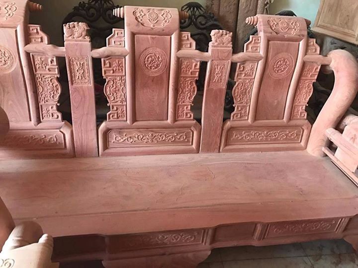 6 Bộ bàn ghế tần thủy hoàng gỗ hương đá