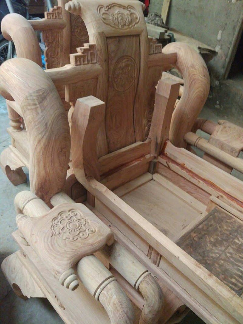 10 Bộ bàn ghế tần thủy hoàng gỗ hương đá