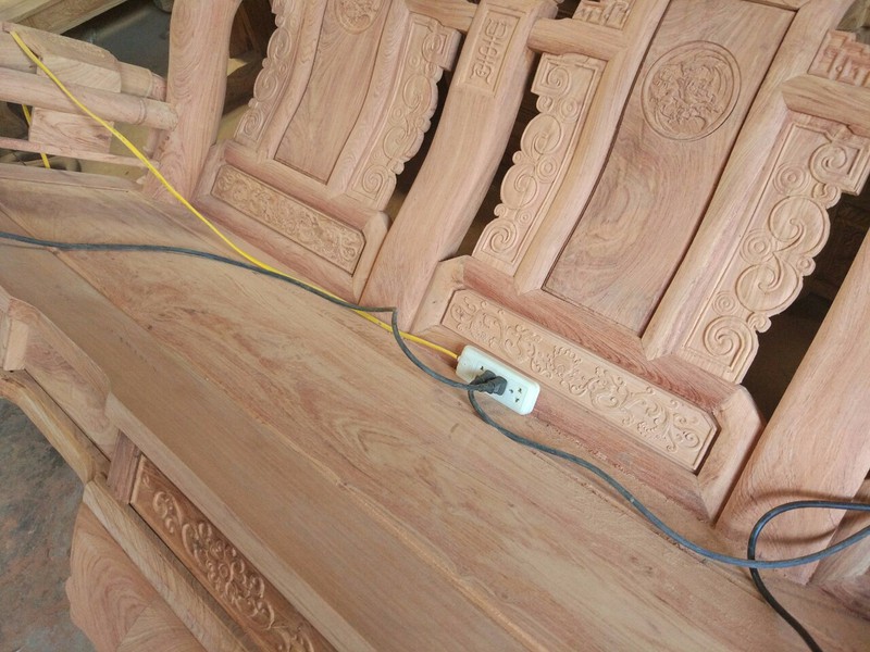 12 Bộ bàn ghế tần thủy hoàng gỗ hương đá