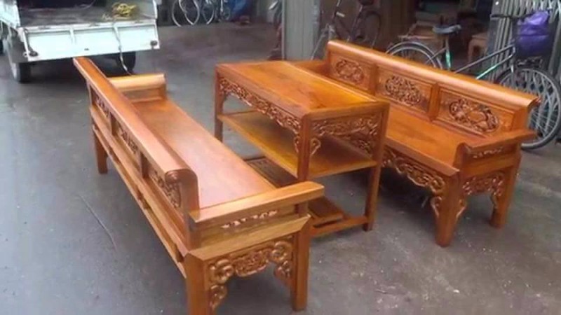 Bộ Bàn Ghế Trường Kỷ Gỗ Gụ Bộ Bàn Ghế Trường Kỷ Gỗ Gụ