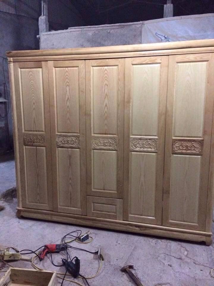 1 Tủ Quần Áo Gỗ Sồi Nga