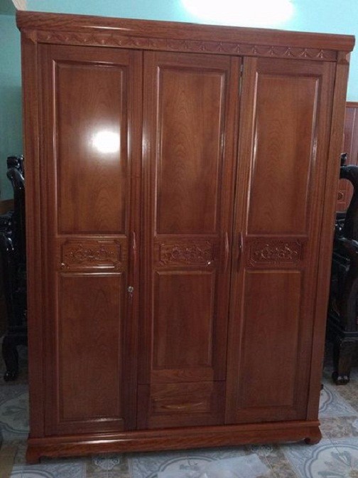 2 Tủ Quần Áo Gỗ Xoan Đào 2 Tủ Quần Áo Gỗ Xoan Đào
