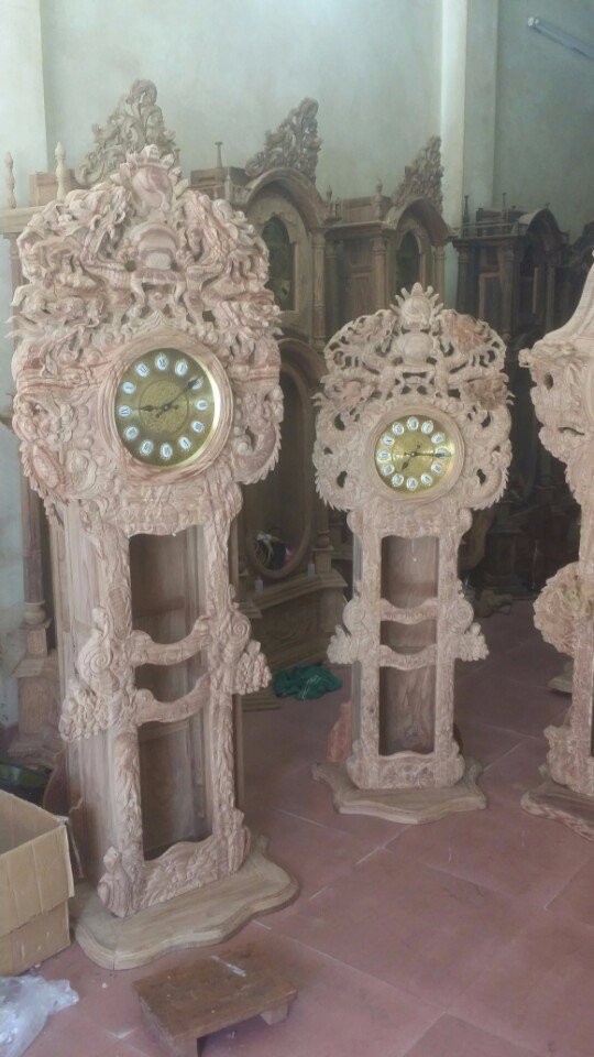 2 Đồng Hồ Cây Tứ Linh 2 Đồng Hồ Cây Tứ Linh