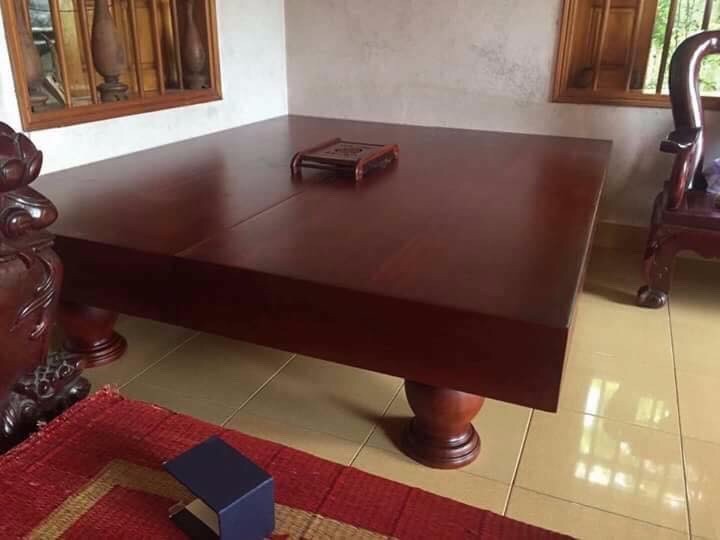 Sập Phản Hộp Gỗ Xoan Đào Vener