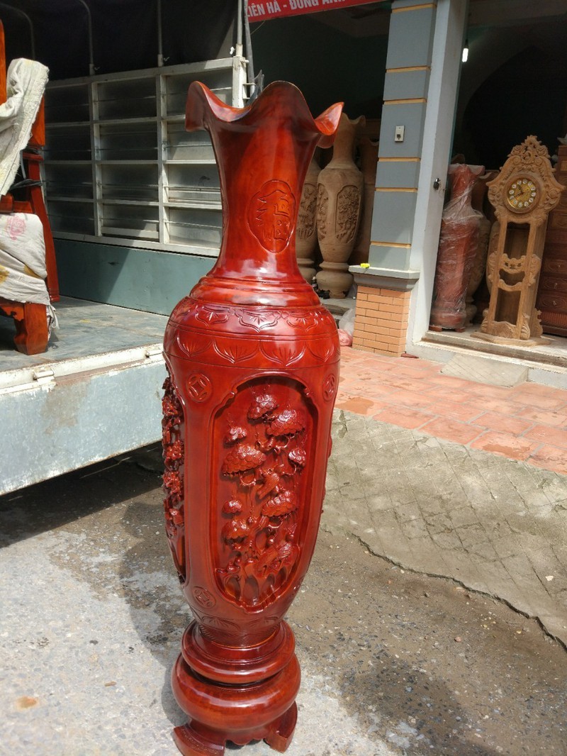 Lục Bình Gỗ Xà Cừ Lục Bình Gỗ Xà Cừ