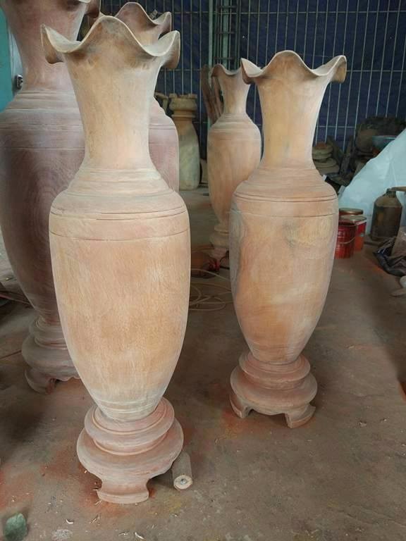 3 Lục Bình Gỗ Xà Cừ 3 Lục Bình Gỗ Xà Cừ