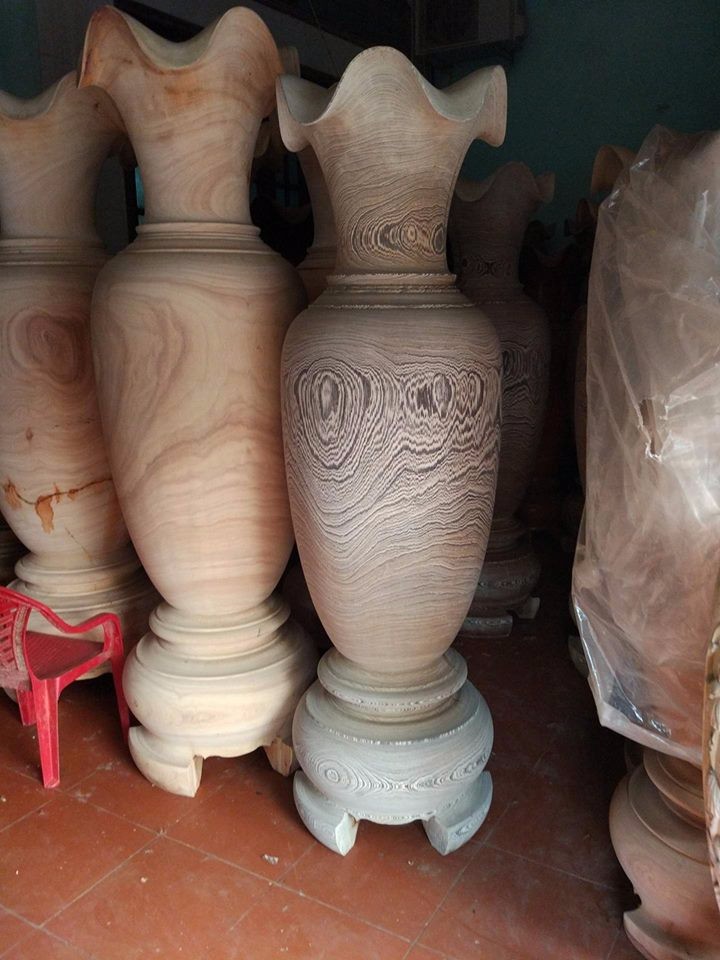 5 Lục Bình Gỗ Xà Cừ 5 Lục Bình Gỗ Xà Cừ