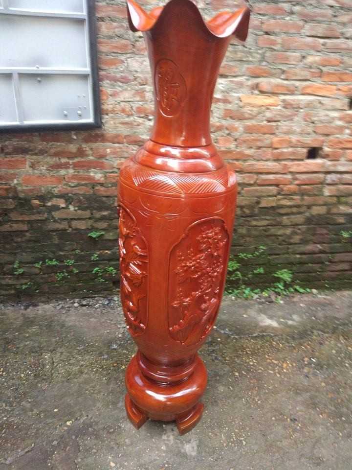 6 Lục Bình Gỗ Xà Cừ 6 Lục Bình Gỗ Xà Cừ