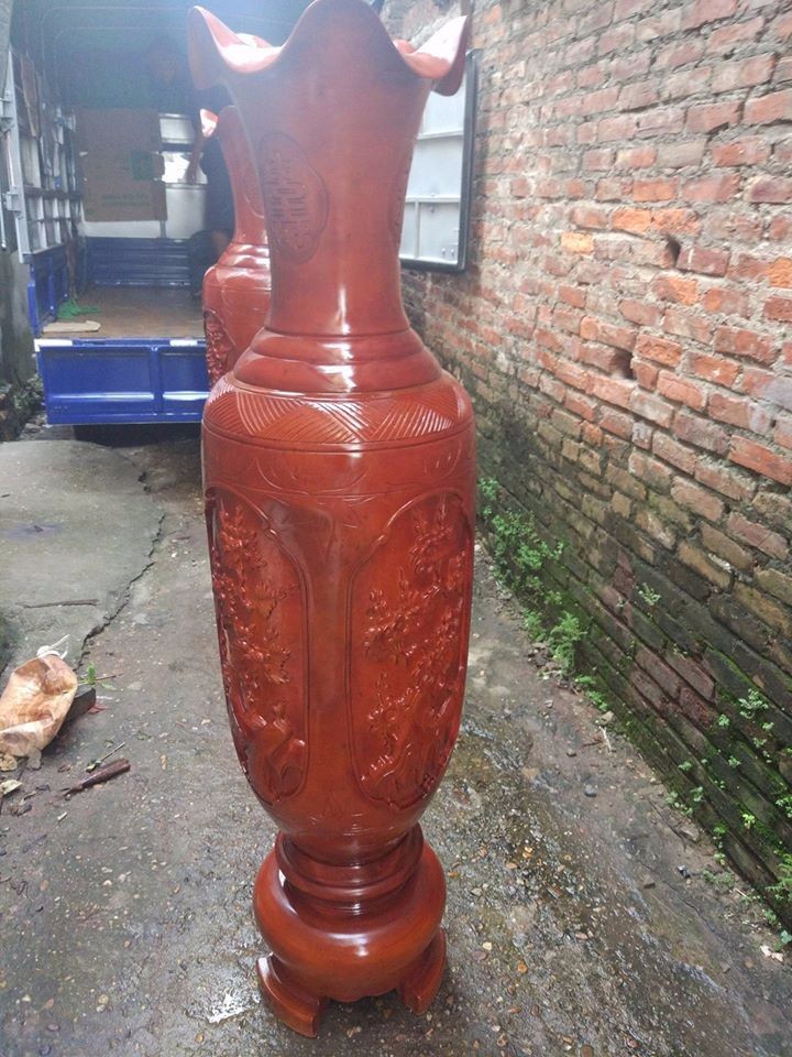 7 Lục Bình Gỗ Xà Cừ 7 Lục Bình Gỗ Xà Cừ