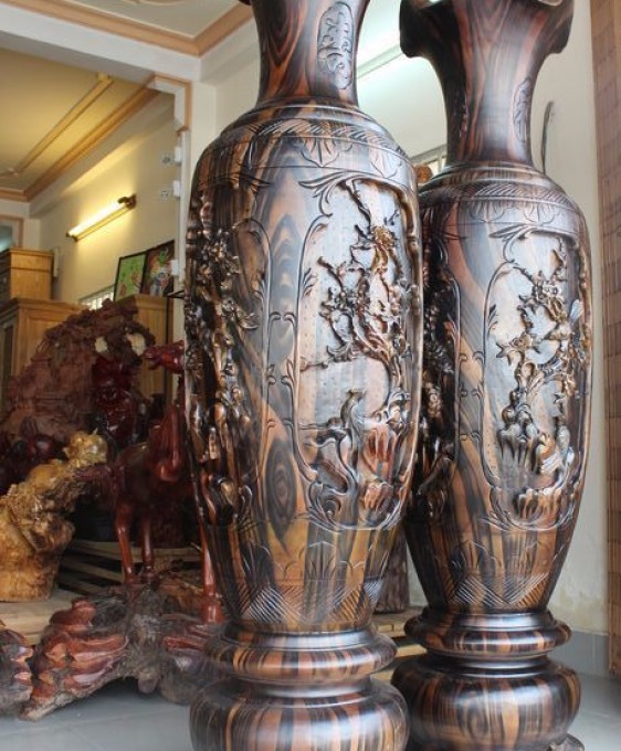 11 Lục Bình Gỗ Xà Cừ 11 Lục Bình Gỗ Xà Cừ