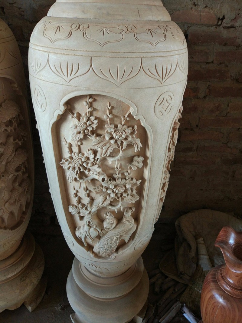 12 Lục Bình Gỗ Xà Cừ 12 Lục Bình Gỗ Xà Cừ