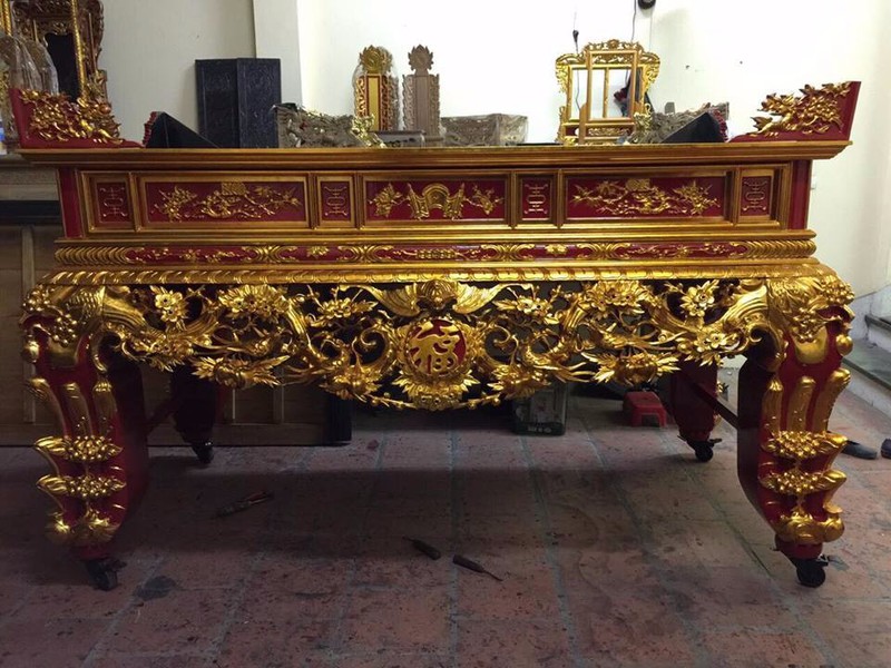 Sập Thờ Gỗ Gụ