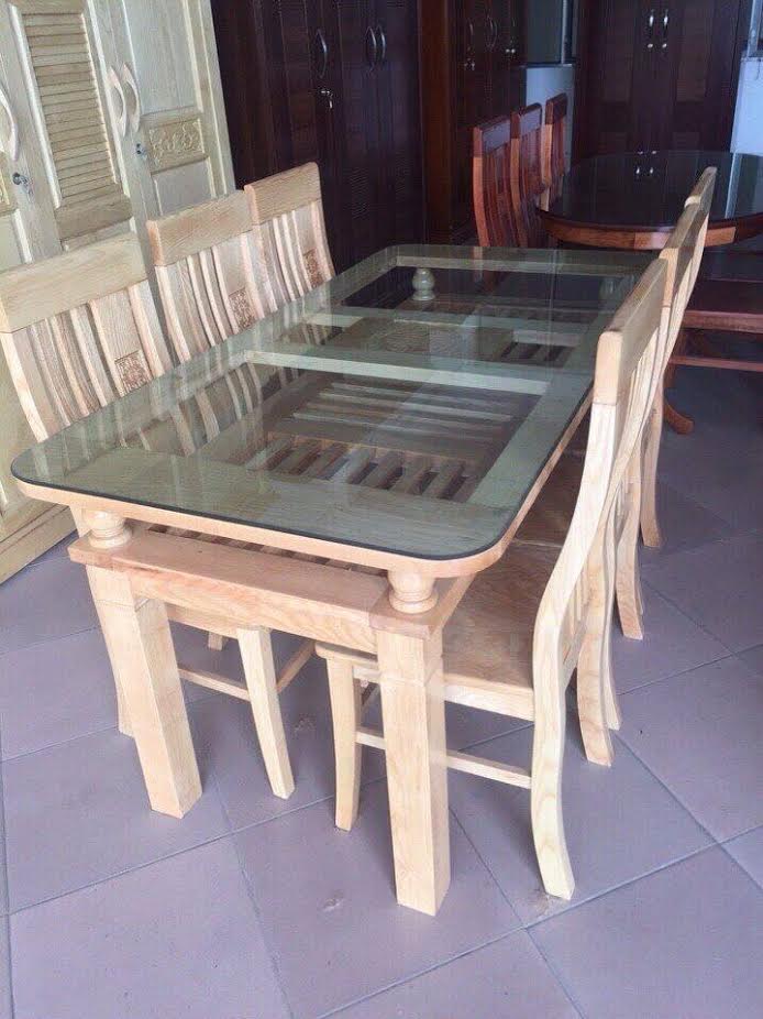 Bộ bàn ghế ăn 2 tầng - Gỗ sồi Nga tại cửa hàng Đồ Gỗ Đỗ Mạnh Bộ bàn ghế ăn 2 tầng - Gỗ sồi Nga tại cửa hàng Đồ Gỗ Đỗ Mạnh