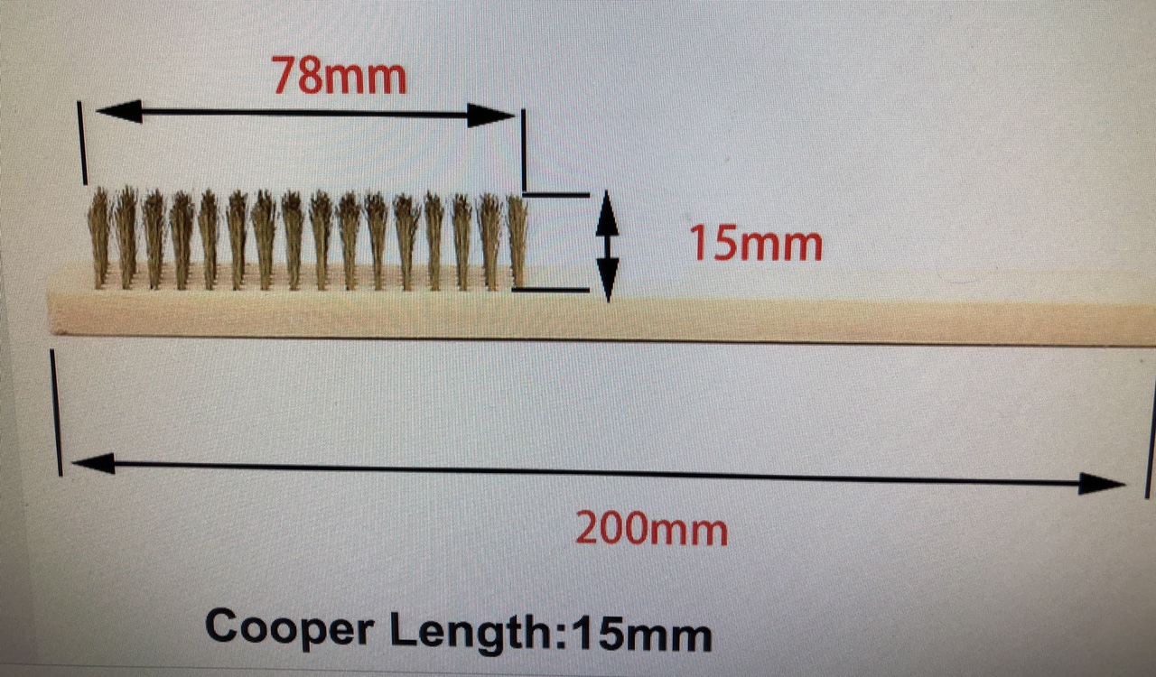 6 Bàn chải đồng cán gỗ 13.500đ/c 6 Bàn chải đồng cán gỗ 13.500đ/c