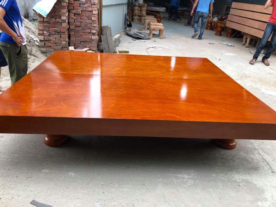 6 Sập Phản Hộp Gỗ Xoan Đào Vener