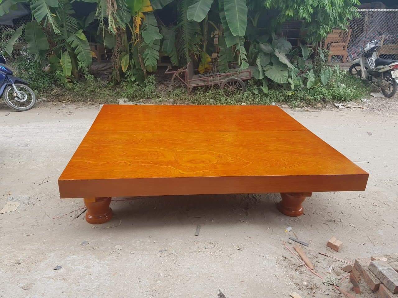 7 Sập Phản Hộp Gỗ Xoan Đào Vener