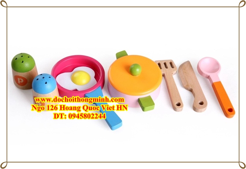 4 Bộ bếp gỗ 2 tầng to đại