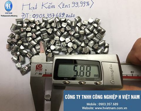 1 Hạt kẽm, bi kẽm 1 Hạt kẽm, bi kẽm