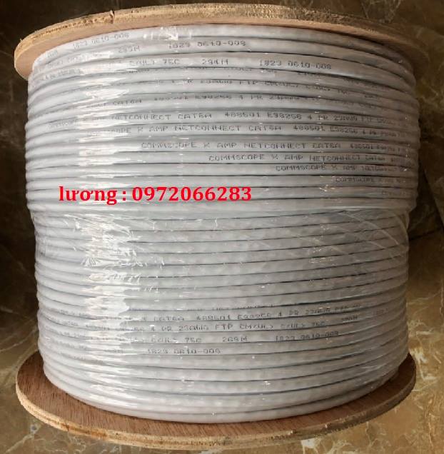 Cáp mạng Commscope amp Cat6a ftp  mã: 1859218-2 Cáp mạng Commscope amp Cat6a ftp  mã: 1859218-2
