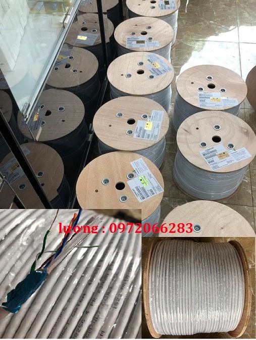 1 Cáp mạng Commscope amp Cat6a ftp  mã: 1859218-2 1 Cáp mạng Commscope amp Cat6a ftp  mã: 1859218-2